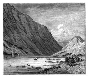 バンダク湖、ノルウェー、c1890 作： Unbekannt