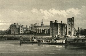 ランベス宮殿、c1876。 作： Unbekannt