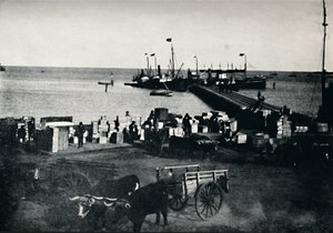 着陸場所、プンタアレナス、1911 作： Unbekannt