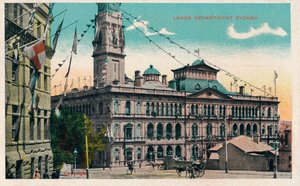 Lands Department Sydney、c1910。 作： Unbekannt