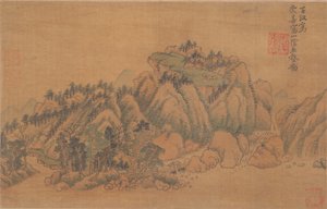 風景。 作： Unbekannt