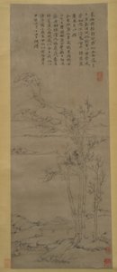 風景、1374 年。 作： Unbekannt