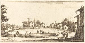 風景画、1635 年以降。 作： Unbekannt
