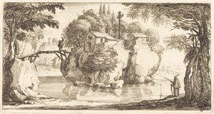 風景画、1635 年以降。