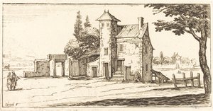 風景画、1635 年以降。
