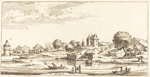 風景画、1635 年以降。