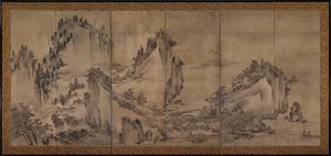 風景、1500年代後半。