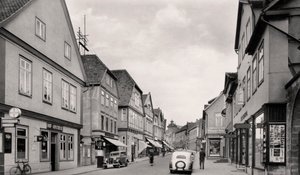 Langestrasse、バッケブルク、ドイツ、c1930s 作： Unbekannt