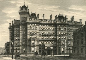 ランガムホテル、c1876。 作： Unbekannt