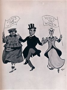 女の子とひたすら、1906。 作： Unbekannt
