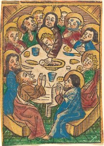最後の晩餐、c。 1490年。