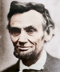 アブラハムリンカーンの最後の写真、1809年-1865年、1865年4月 作： Unbekannt