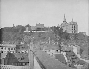 Laval大学の建物、ケベック市、c1897。 作： Unbekannt