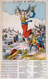 ルシャンデュデパール、歌集、日仏戦争、1870年から1871年。 作： Unbekannt