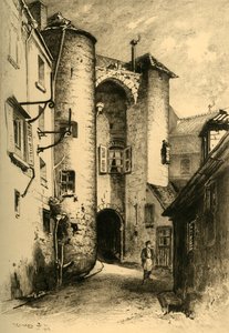 ロンエーヌのルパッセージデシェニゼル、1903年。 作： Unbekannt