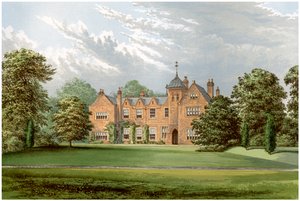 リー、リンカンシャー、バロネットアンダーソンの家、c1880 作： Unbekannt