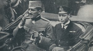 王になることを学ぶ、1916年3月、1937年。 作： Unbekannt