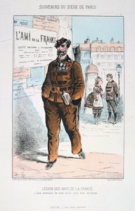 フランスの軍団、パリの包囲、1870年から1871年 作： Unbekannt