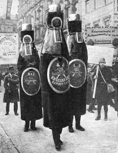 ライプツィヒの素晴らしい広告パレード、ライプツィヒ、ドイツ、1922 作： Unbekannt