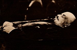 新ロシアの創設者、レーニン、1924年、1938年 作： Unbekannt
