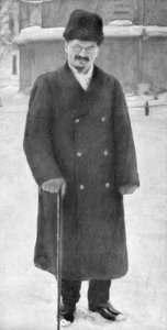 1929年1月7日、ブレストリトフスクでのレオントロツキー、1929年 作： Unbekannt