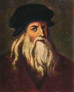 レオナルドダヴィンチ1452-1519。 -自画像、1934。