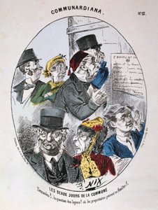 コミューンの美しい日、1871 作： Unbekannt