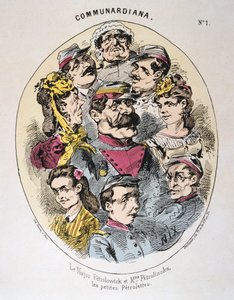 コミューンの美しい日、1871 作： Unbekannt