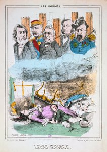 1871年4月、パリコミューン、レインファム 作： Unbekannt