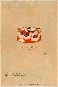 Les Poudres de Coty、1923年、1923年 作： Unbekannt