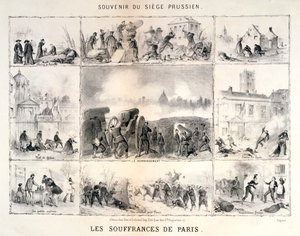 パリの苦しみ、1870-1871