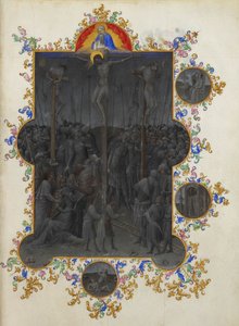 Les Très Riches Heures du Duc de Berry, Folio 153r - The Death of Christ 作： Unbekannt