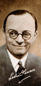 レスリーリンカーンヘンソン1891-1957、イギリスのコメディアン、俳優、プロデューサー、監督、1935年 作： Unbekannt