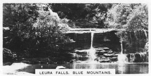 ルーラ滝、ブルーマウンテン、オーストラリア、1928