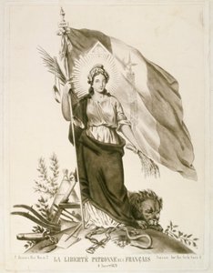 自由、フランスの守護神、1870年 作： Unbekannt