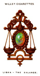 天秤座、バランス、1923 作： Unbekannt