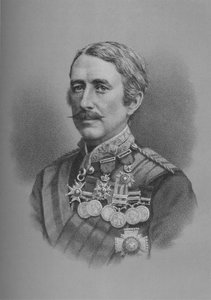 1882年1883年、イギリス軍兵士、ガーネット中尉 作： Unbekannt