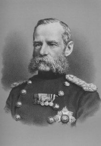 イギリス軍兵士、フレデリックロバーツ少将、1880年1883年 作： Unbekannt