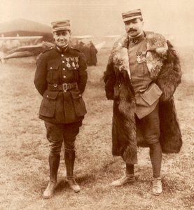 1916年2月5日、フランスの戦闘機パイロット、ジョルジュギネマー中尉とフェリックスブロカード大尉 作： Unbekannt