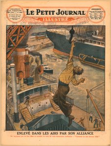 1929年に彼の結婚指輪によって空中に持ち上げられました。 作： Unbekannt