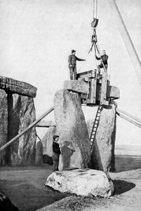 ストーンヘンジでの詐欺師の解任、1901年、1920年 作： Unbekannt