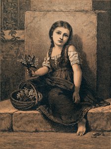 谷のユリ、1873年。 作： Unbekannt