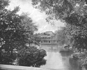 リンカーンパーク、シカゴ、イリノイ、米国、c1900。 作： Unbekannt