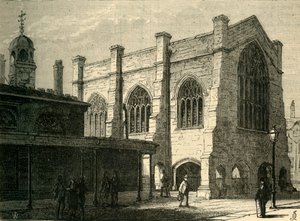リンカーンズインチャペル、1881年。