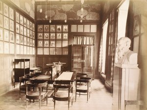 文芸室、文学芸術協会、ロシア、1900年代 作： Unbekannt