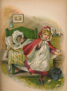 赤ずきん、1903 作： Unbekannt