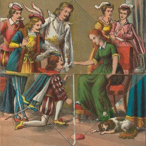 赤ずきんちゃんとシンデレラとサプライズ ピクチャーズ、カリフォルニア州。 1875年。 作： Unbekannt