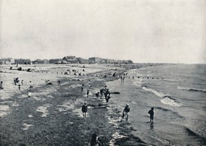 リトルハンプトン-低水位での漕ぎ、1895
