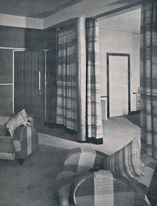 レイモンドマクグラス、アリバ、1936年に設計されたロンドンの家のリビングルーム 作： Unbekannt