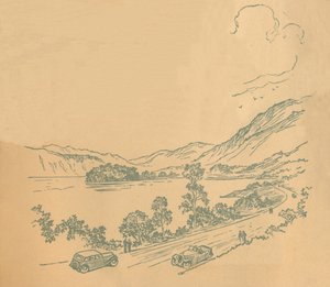 ローモンド湖、c1936 作： Unbekannt